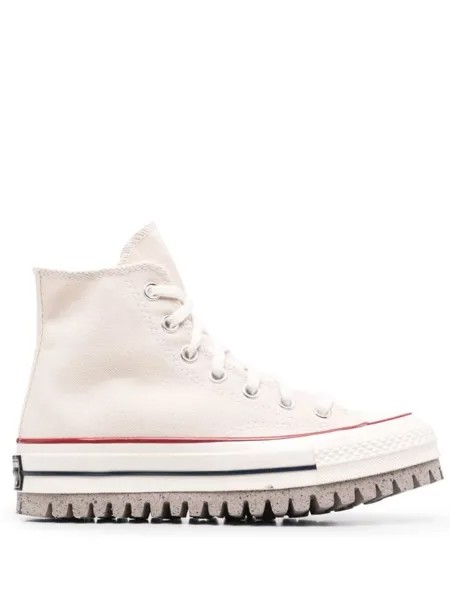 Converse высокие кеды, нейтральный цвет