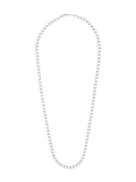 Nialaya Jewelry цепочка на шею Cuban 6 мм