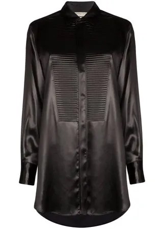 Bottega Veneta рубашка с манишкой
