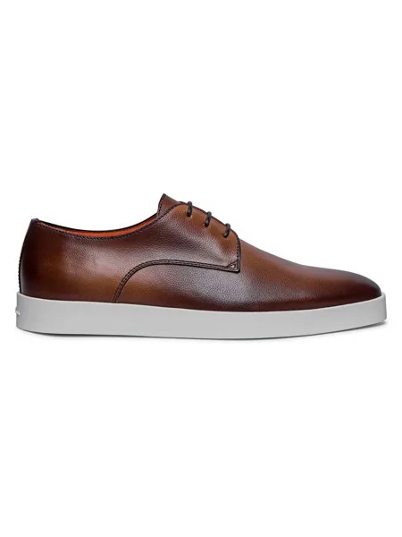 Низкие кроссовки Atlantis Oxford Santoni, коричневый