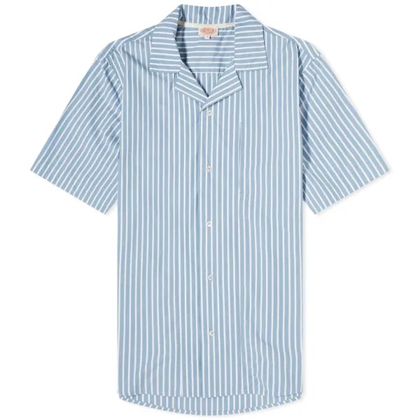 Рубашка с коротким рукавом Armor-Lux Stripe Vacation Shirt, синий