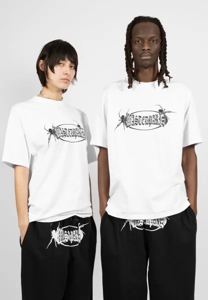 Футболка с принтом BOILER UNISEX Wasted Paris, цвет white