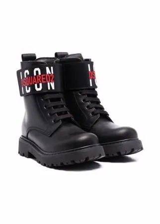 Dsquared2 Kids ботинки с логотипом