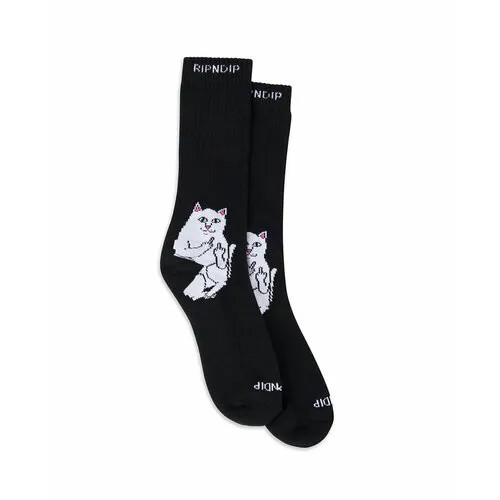 Носки RIPNDIP Ripndip, размер one size, белый, черный