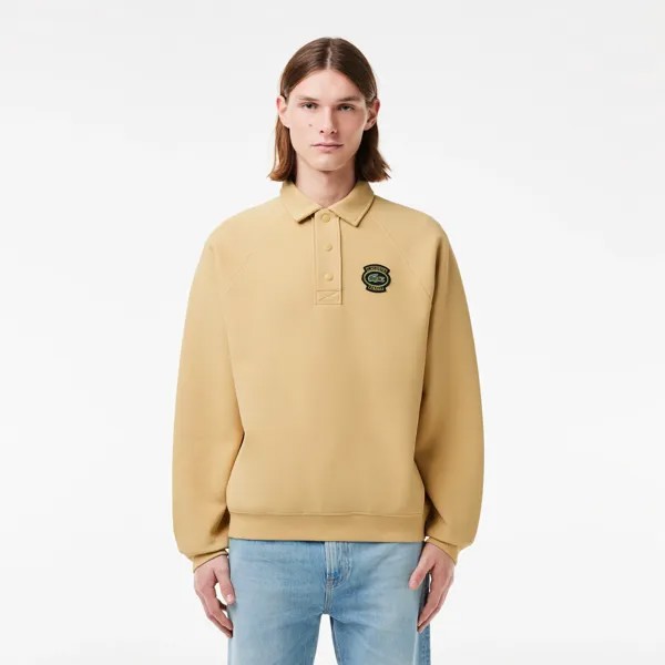 Мужской свитшот Lacoste Loose Fit с поло-воротником