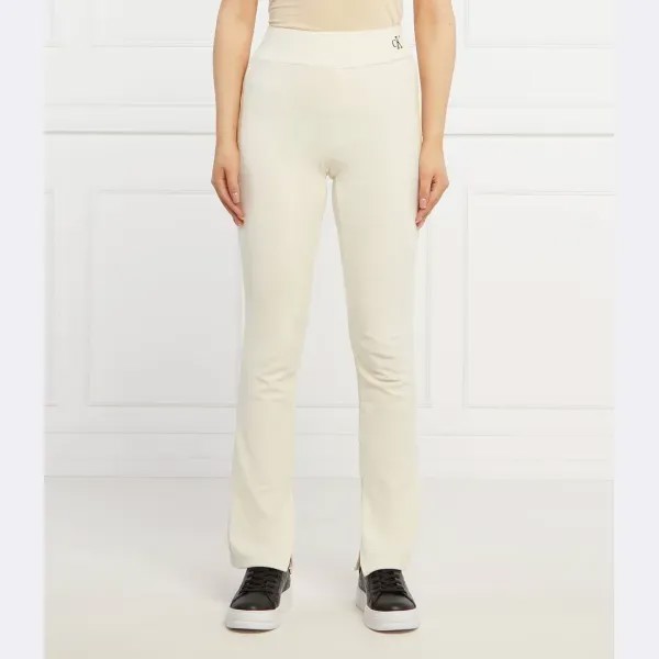 Узкие брюки кроя Calvin Klein, бежевый