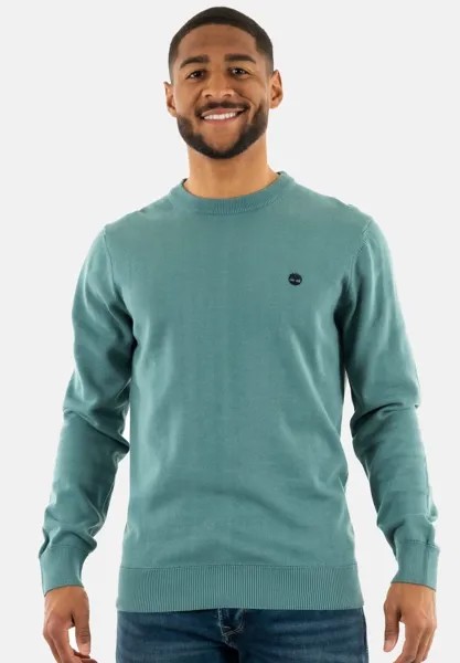 Вязаный свитер Timberland, синий