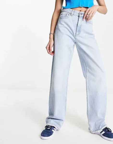 Голубые прямые джинсы Dr Denim – Echo