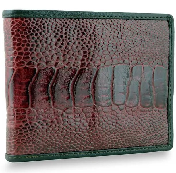 Портмоне мужское Exotic Leather kst-121 бордовое