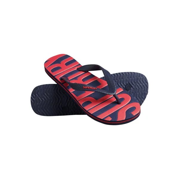 Шлепанцы Superdry Vintage Vegan, синий