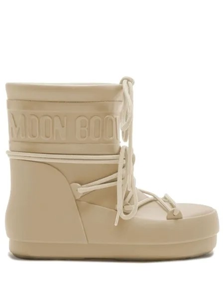 Moon Boot резиновые ботинки Low Rubber Rain, нейтральный цвет
