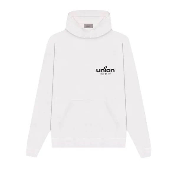 Худи Fear of God Essentials x Union Vintage Hoodie 'White', белый