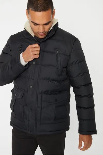 Универсальная куртка-пуховик 'Fellen' с защитой от дождя Threadbare, черный