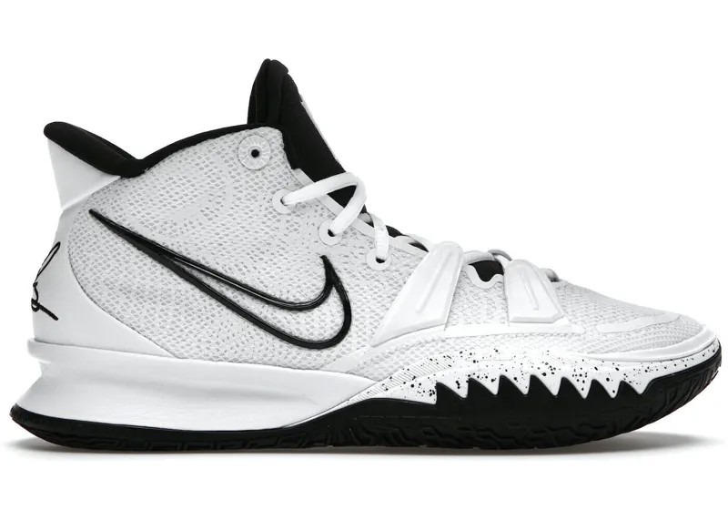 Мужские кроссовки Nike Kyrie Irving 7 TB белый черный смокинг Panda Oreo DA7767-100