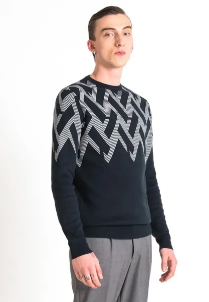 Толстовка Regular Fit Antony Morato, цвет blue ink