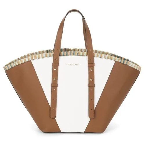 Сумка,TOSCA BLU,59W,коричневый/белый,женский