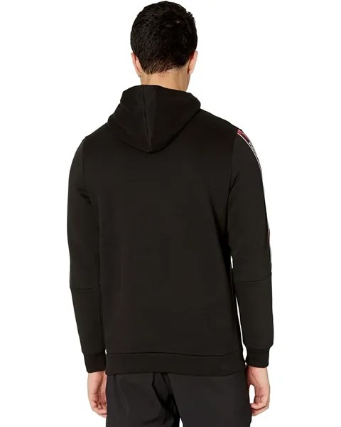 Худи PUMA Scatter Taping Fleece Hoodie, цвет Puma Black