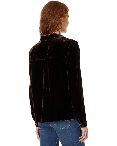 Рубашка Eileen Fisher Classic Collar Shirt, цвет Cassis