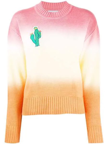 Mira Mikati свитер Cactus с эффектом омбре