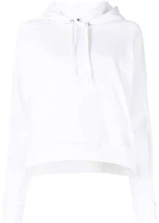 Moschino худи с кулиской и логотипом
