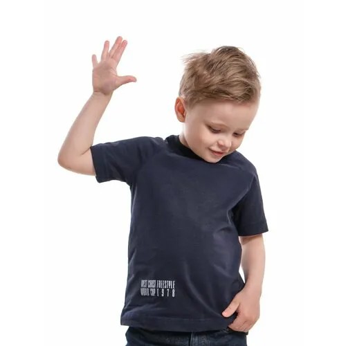 Футболка Mini Maxi, размер 92, синий