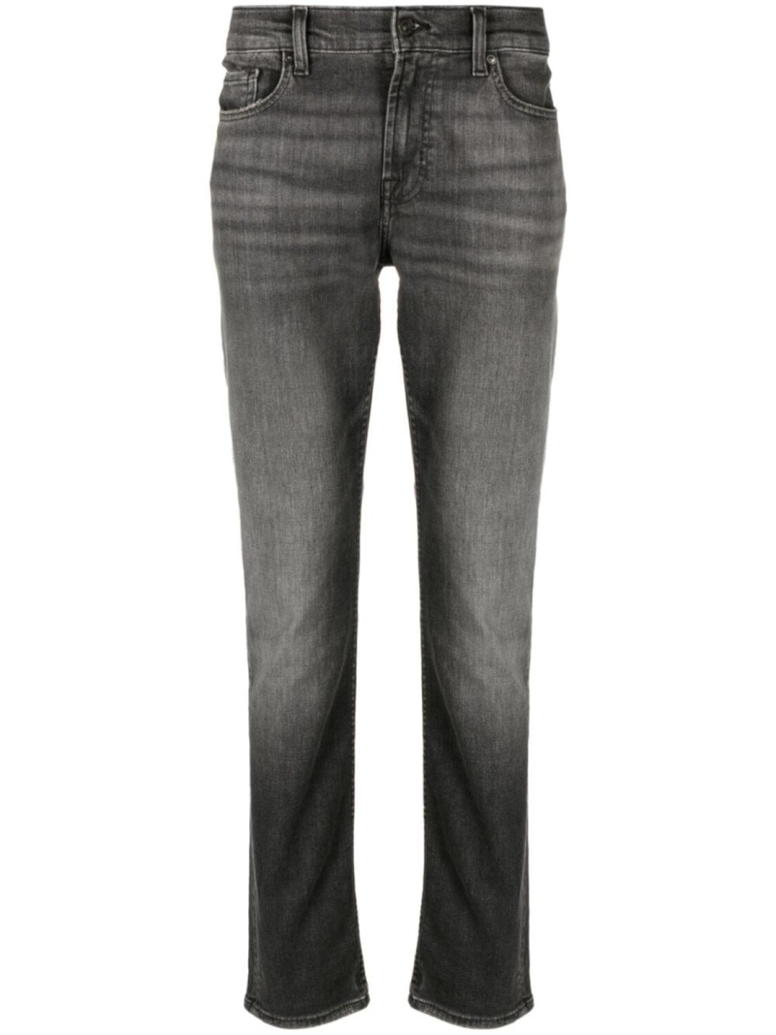 7 For All Mankind узкие джинсы Paxtyn Stretch Tek Cycle, черный