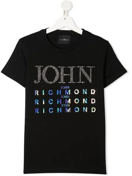 John Richmond Junior футболка с логотипом