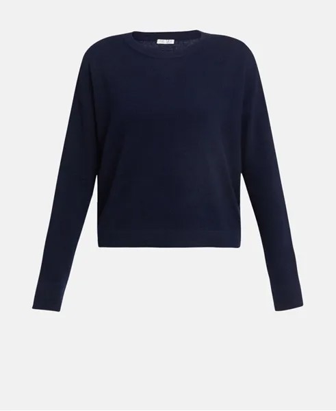 Кашемировый пуловер Max Tonso, темно-синий