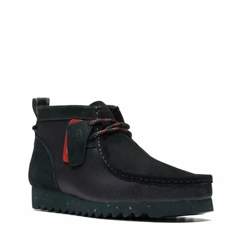 Полуботинки Clarks, размер 41 EU, черный