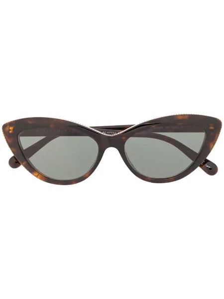 Stella McCartney Eyewear солнцезащитные очки в оправе черепаховой расцветки