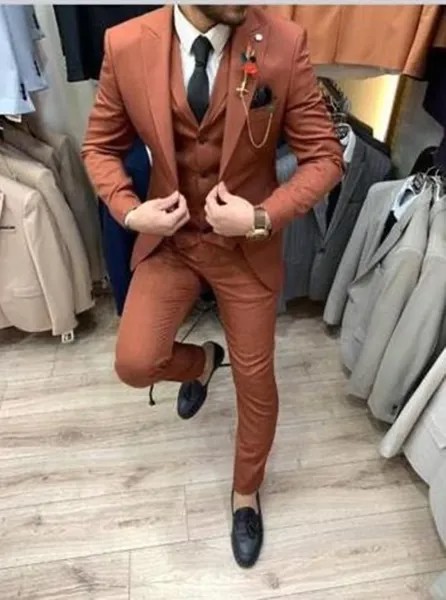 Мужские костюмы VEIAI, свадебные белые костюмы оранжевого цвета для деловой улицы, повседневные приталенные костюмы Terno, Индивидуальные костю...