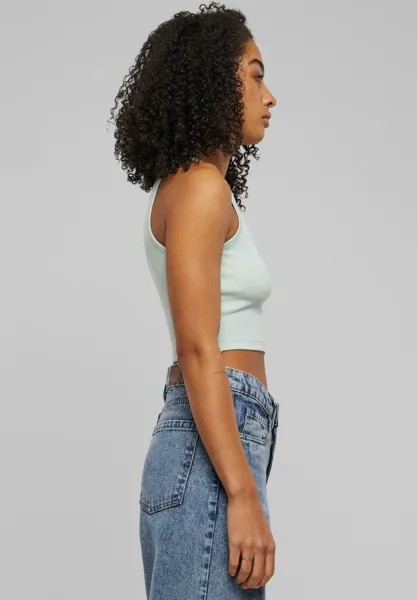 Топ Cropped Urban Classics, морозная мята