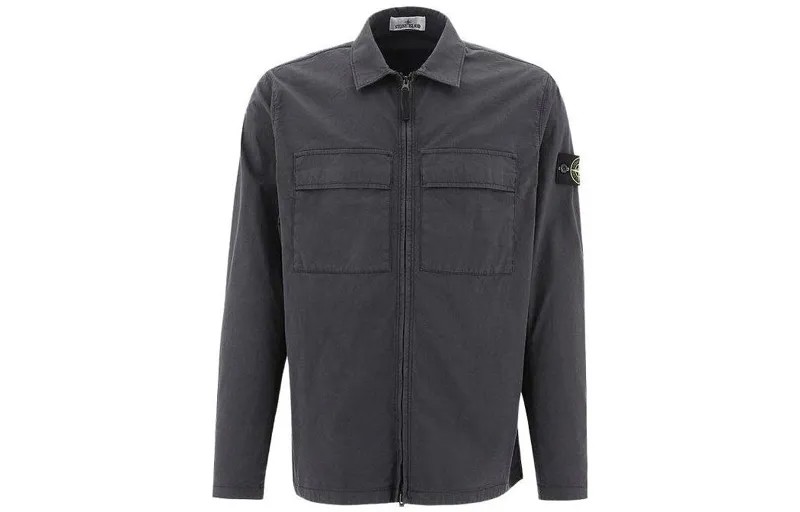 STONE ISLAND Куртка унисекс, цвет CharcoalGray