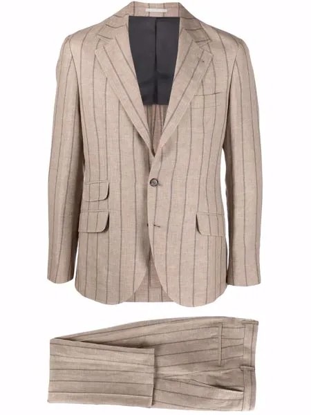 Brunello Cucinelli pinstriped two-piece suit