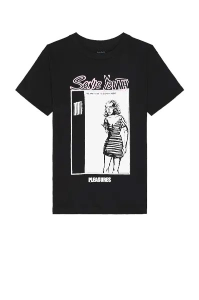 Футболка Pleasures X Sonic Youth Grub T-shirt, черный