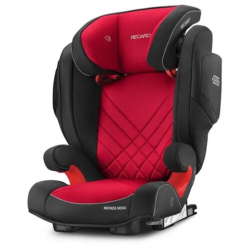 Автокресло группа 2/3 (15-36 кг) Recaro Monza Nova 2 SeatFix, Racing Red