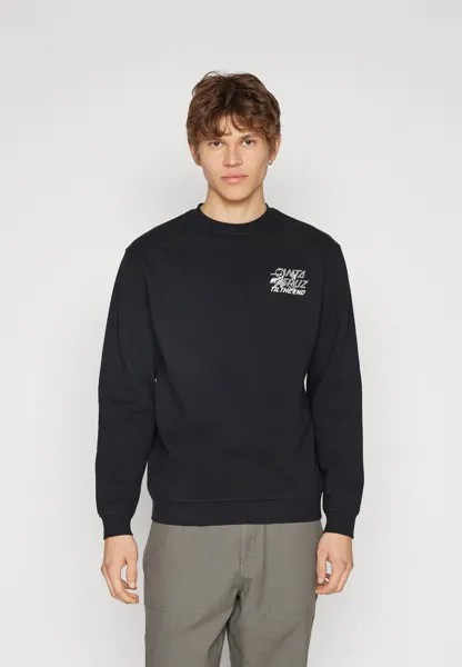 Толстовка Santa Cruz UNWIND CREW UNISEX, черный