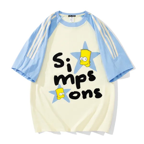 Футболка унисекс The Simpsons, черный