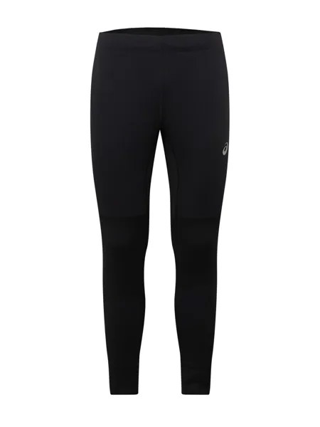 Узкие тренировочные брюки Asics Windblock, черный