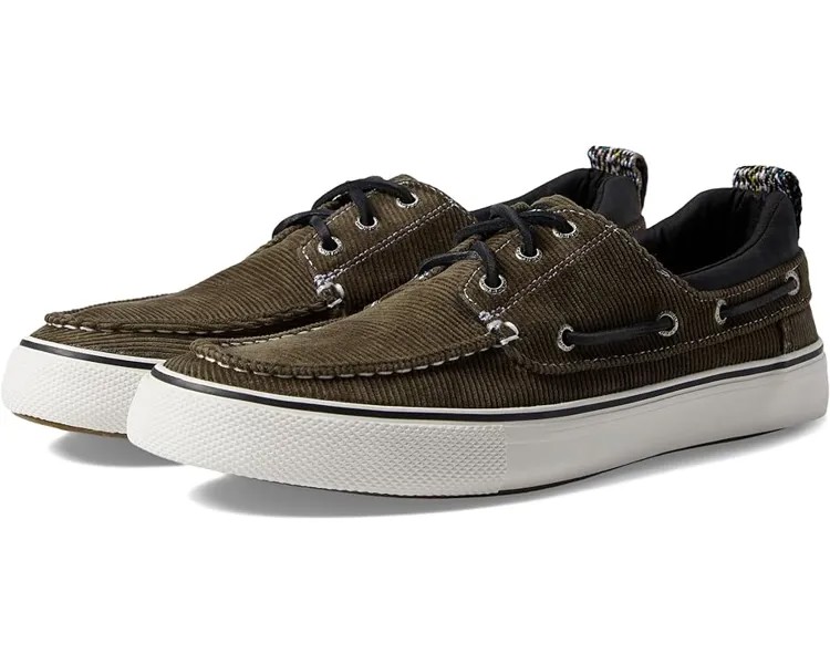 Топсайдеры Sperry Bahama 3-Eye Rib, оливковый