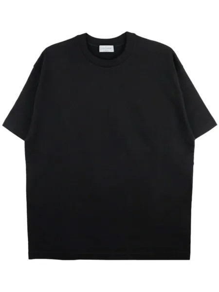 Yohji Yamamoto футболка с логотипом, черный