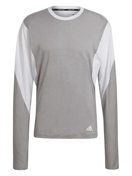 Функциональный лонгслив adidas, серый