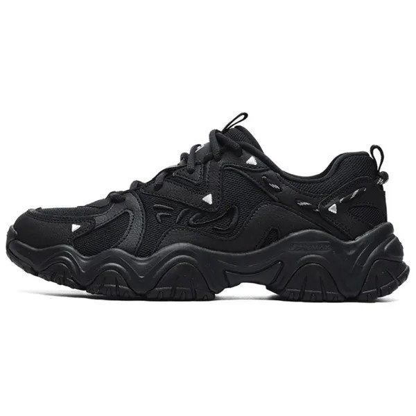 Кроссовки FILA Fluid 4 Chunky Sneakers Unisex Low-top Black, черный