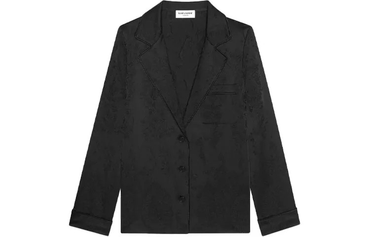 SAINT LAURENT Женская рубашка, цвет Black