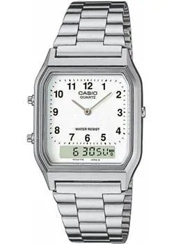 Японские наручные  мужские часы Casio AQ-230A-7B. Коллекция Vintage