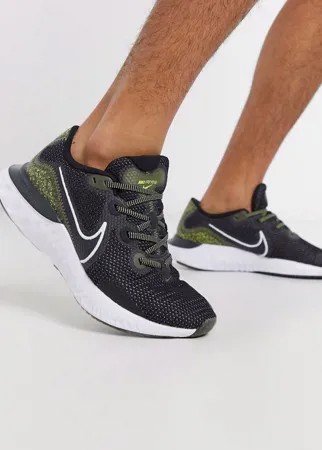 Черные кроссовки Nike Running Renew Run SE-Черный