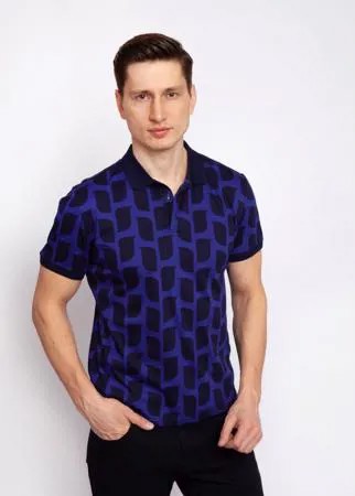 Футболка-поло мужская 19S-PBW12SS-CT/99 Kanzler синяя 2XL