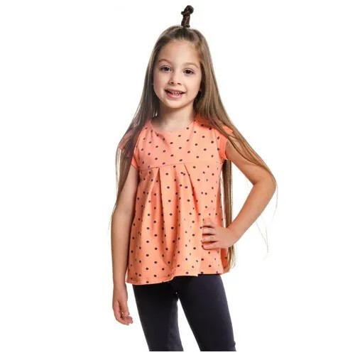 Футболка Mini Maxi, размер 110, коралловый