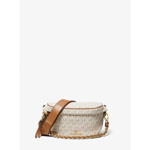 Сумка поясная MICHAEL KORS 106803, коричневый, бежевый