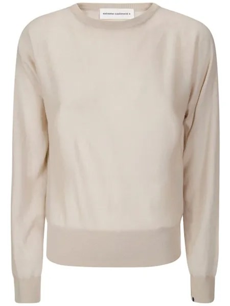 Extreme cashmere толстовка с круглым вырезом, нейтральный цвет